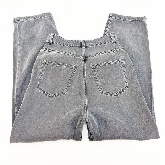 & Other Stories Loose Fitting Charcoal Straight Leg Denim Jeans Size 25 EUR - Picture 5 of 11